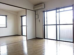 西武拝島線 東大和市駅 徒歩5分の賃貸マンション 3階2DKのリビング/ダイニング