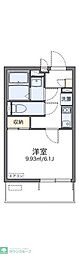 レオネクストグランステラ 3階1Kの間取り