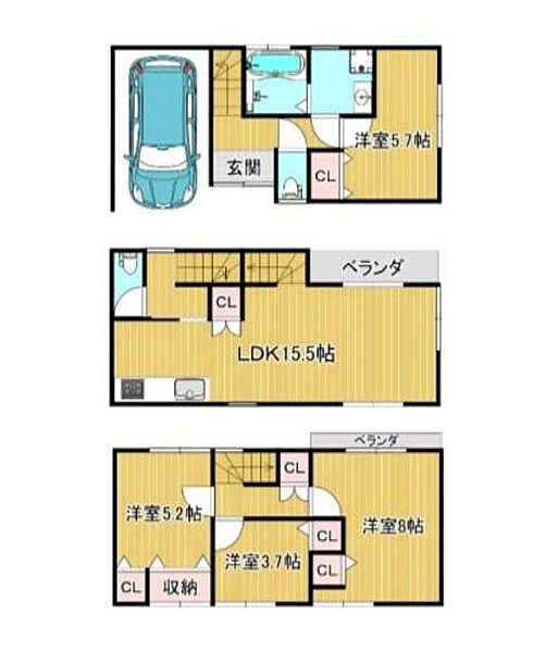 間取り：313004933796