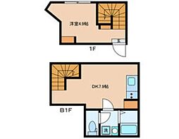 東京メトロ有楽町線 江戸川橋駅 徒歩5分の賃貸マンション 1階1DKの間取り