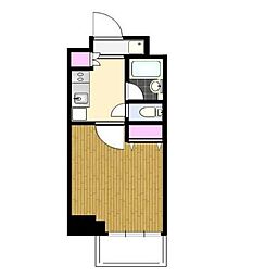 東京メトロ丸ノ内線 本郷三丁目駅 徒歩3分の賃貸マンション 5階1Kの間取り