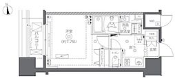 ZOOM秋葉原SQUARE 1Kの間取図画像
