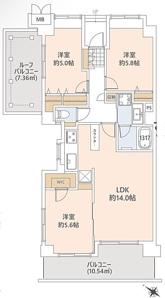 間取り：311001887259