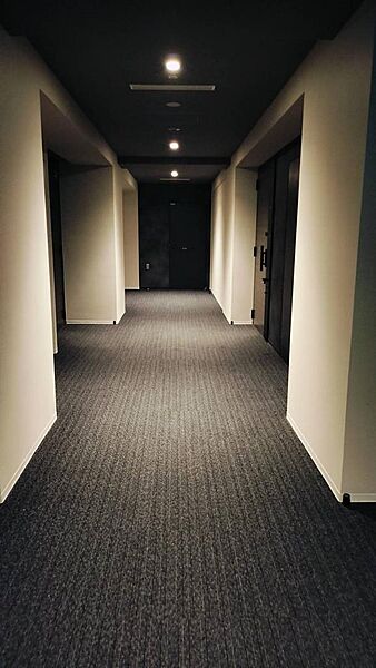 喧騒を忘れさせる、静謐な意匠。高級ホテルを彷彿とさせる内廊下設計が、ワンランク上の日常を仕立てます。