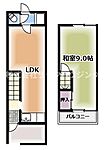 四條畷市美田町 2階建 築57年のイメージ