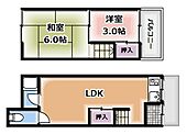 四條畷市美田町 2階建 築56年のイメージ