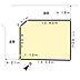 区画図：土地面積はゆとりの170.95?。南西・北西角地と日当たり良好な立地。