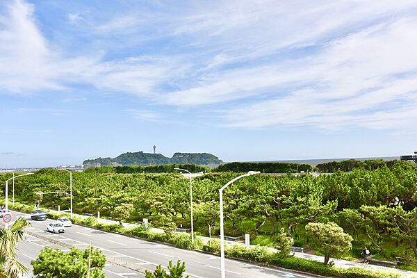 【住戸からの眺望】海の香りと潮風を味わいながらほっと一息つける場所になりそうですね。