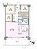 間取り：戸建感覚で暮らせる1階部分×広々とした専用テラスが魅力的な3LDK。南西向きの明るい住空間です。カウンター付きのキッチンやゆったり設計の洗面コーナー、WICなど、デザイン性・機能性を兼ねた住まいです。