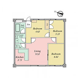間取図画像 3LDK