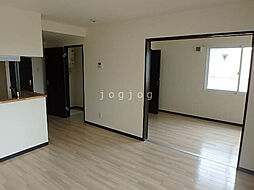 カステル美園 101 1階1LDKのリビング/ダイニング