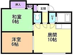 アドバンスコーポB 2階