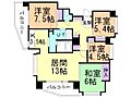 ライオンズヒルズ平岸壱番館1階14.3万円