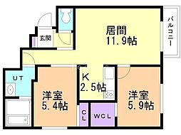 URBAN FLATS平岸II 1階