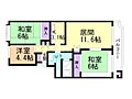 東急ドエル平岸台ビレジ3号棟4階7.7万円