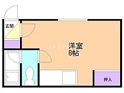 間取図画像 ワンルーム