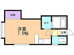 間取図画像 ワンルーム