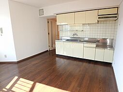 リバーヴィレッジ第1 402 4階2LDKのリビング/ダイニング