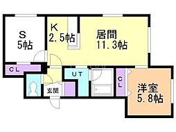 コローレ月寒東 4階