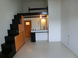 クレドール月寒 204 3階ワンルームのリビング/ダイニング