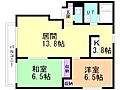 サンライズ北野2階5.8万円