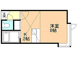 グランステージ豊平公園1 1Kの間取図画像