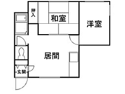 メゾン・アーバン 2LDKの間取図画像