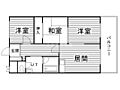 カーサアシュウ2階7.2万円