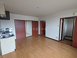 なかやハイツB 206 2階2LDKのリビング/ダイニング