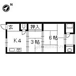 京都市西京区御陵塚ノ越町 2階建 築50年のイメージ