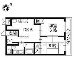 間取図画像 2DK