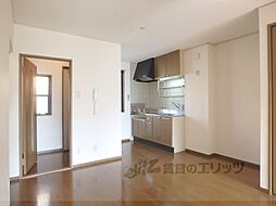 JR山陰本線 嵯峨嵐山駅 徒歩15分の賃貸アパート 1階2DKのリビング/ダイニング