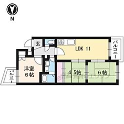 ローファス小島 3LDKの間取図画像