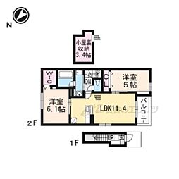 JR湖西線 小野駅 徒歩13分