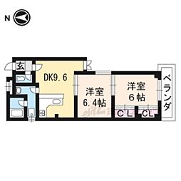 間取図画像 2DK