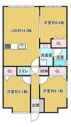 間取図画像 3LDK