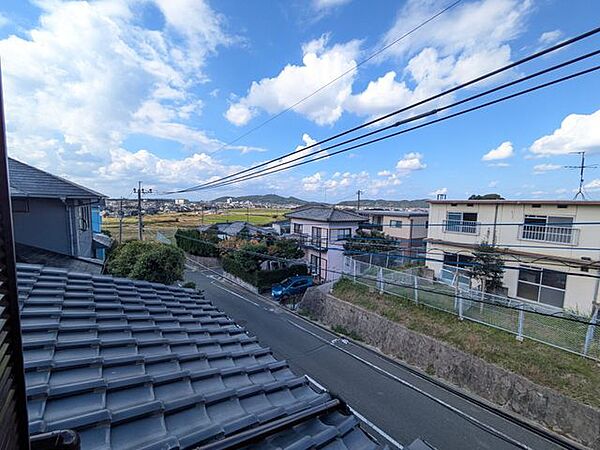 2階洋室からの眺望です！