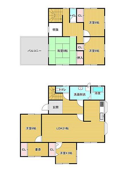 広々5SLDKのゆとりある住まい！リフォーム済みだから、面倒な手入れも少なく、きれいなお家ですぐに新生活をスタートできます♪