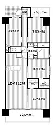 サーパス平尾駅前 4LDKの間取図画像