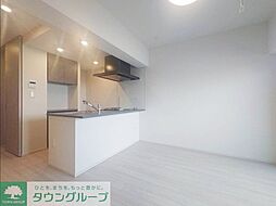 小田急小田原線 千歳船橋駅 徒歩9分の賃貸マンション 3階1LDKのリビング/ダイニング