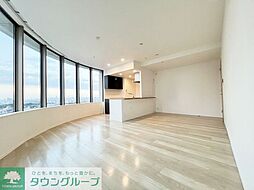 東急東横線 武蔵小杉駅 徒歩1分の賃貸マンション 26階3LDKのリビング/ダイニング