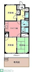 ファインファースト久地 3DKの間取図画像