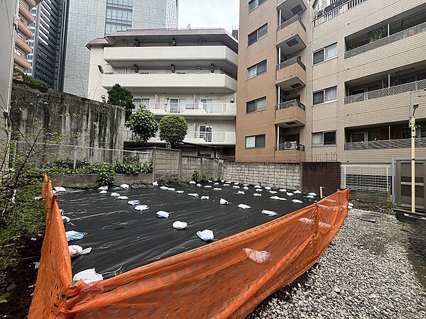 現地の土地写真です