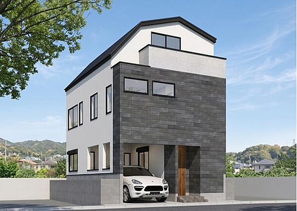 建物プラン例（同仕様外観）建物価格：2450万円、建物面積：90?