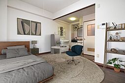 ユーコービル 3階ワンルームのリビング/ダイニング