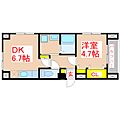 ソレイユ.N4階4.7万円