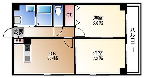 同じ建物の物件間取り写真 - ID:223029672183