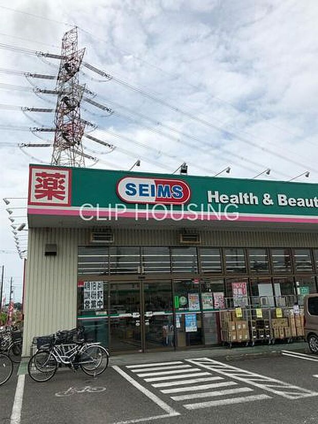 ドラッグセイムス綾瀬南店 徒歩11分。 810m