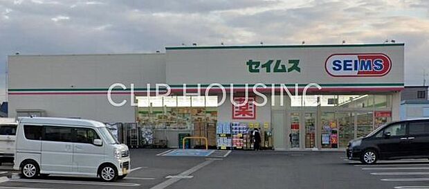 ドラッグセイムス下川入店 徒歩8分。 600m