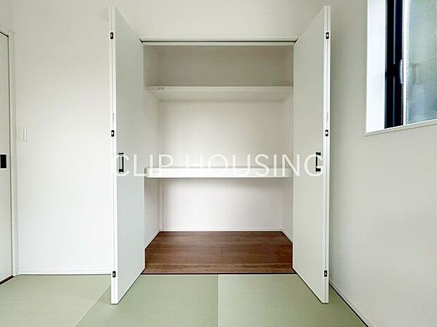 こだわりの大容量収納付きでお部屋を広く使えるプランです♪